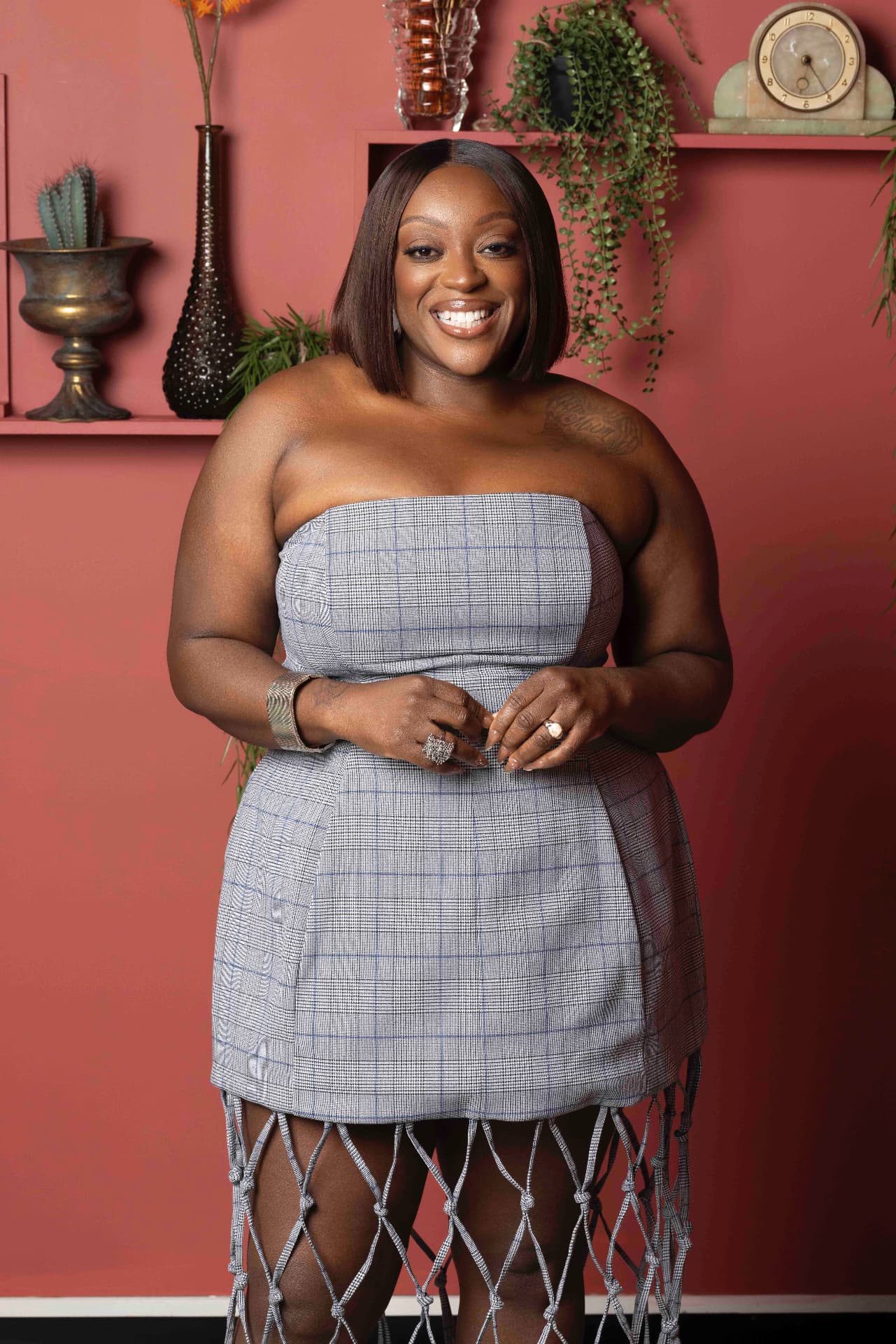 Judi Love on the Our Table set